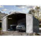 Garažni šotor 7x7 z vrati 5,0x2,9 m - PVC 550 g/m2