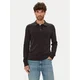 Tommy Jeans Pulover Essential DM0DM20304 Črna Slim Fit