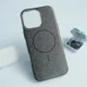 Maska Mag Case Fashion Glitter za iPhone 16 Pro crna