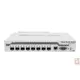 MikroTik CRS309-1G-8S+IN, Desktop switch with one Gigabit Ethernet port and eight SFP+ 10Gbps ports, 800MHz, 512MB, SwOS/RouterOS L5