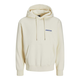 JACK & JONES Majica UNION pesek / temno modra