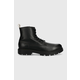 Kožne cipele BOSS Adley za muškarce, boja: crna, 50503557
