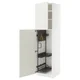 METOD Visoki element-ostava, bela/Veddinge bela, 60x60x220 cm
