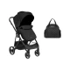 KikkaBoo Kolica GIANNI black (KKB10170)
