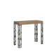 Ityhome Ityhome 90 x 77 konzolna miza rjava, (20847563)