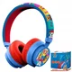 Brezžične Bluetooth slušalke Paw Patrol za otroke, barvite