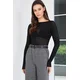 Trend Alacati Stili Ženska bluza Alc-X14794, Crna