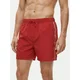 Calvin Klein Swimwear Kratke kopalne hlače rdeča/bela