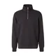 LEVIS Majica Original Housemark Quarter-Zip Pullover črna