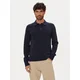 Tommy Jeans Pulover Essential DM0DM20304 Mornarsko modra Slim Fit
