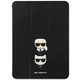 Karl Lagerfeld KLFC12OKCK iPad 12.9 Pro 2021 Book Cover black Saffiano Karl Choupette (KLFC12OKCK)