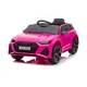 RAMIZ Akumulatorsko vozilo Audi RS6 roza 12V