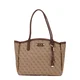 GUESS Nakupovalna torba Lindsey rjava / umbra