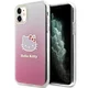 HELLO KITTY Hello Kitty IML Gradient Electrop Kitty Head - ohišje za iPhone 11 (roza)
