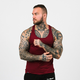 GYMBEAM Majica bez rukava Stringer Tank Top Burgundy S