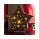 LED Božićna dekoracija LED/2xAAA zvijezda drvo