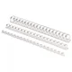 Spirala plastična fi-38mm pk50 Fellowes 5349402 bela