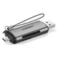 Ugreen Čitalec pomnilniških kartic UGREEN SD / micro SD z USB-C / USB-A