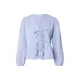 Hailys Bluza Lo44rana svetlo modra/bela