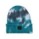 Childrens Dye Beanie Grey/Green-Green