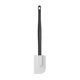 Strgalo HENDI za ponve s silikonskim robom, 420 x 71 mm, belo