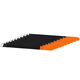 RockBoard Cable Tie - 50 x 500 mm Orange, 10 pcs