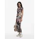 Desigual Majica rjava/siva
