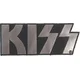 Kiss Chrome Logo Našitek za šivanje 40 x 95 mm