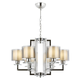 Opviq Luster Av-4285-6K, 90 cm, Crno-srebrne boje