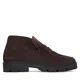 Tommy Hilfiger Škornji Th Enamel Charm Loafer Boot FW0FW09680 Rjava