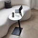 Hanah Home HANAH HOME Ovale Lungo - Black klubska mizica, (20866632)