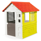 Kućica Lovely Smoby crveno-zelena s 3 prozora i 2 žaluzine s UV filtrom od 2 godine