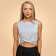 BeastPink Women‘s Breeze Cropped Top Dove