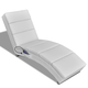 vidaXL Električna fotelja za masažu, naslonjač, Bijela