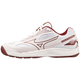 Ženske tenisice za badminton/skvoš Mizuno Cyclone Speed 4 - white/cabermet/mp gold