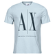 Armani Exchange Majice s kratkimi rokavi 8NZTPA Modra