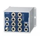 PLANET IP50 Industrial L2+ 8-Port 10/100/1000T 802.3at PoE M12 + 2-Port 10/100/1000T M12 Bypass Managed Ethernet Switch Upravljano L2+ Power over Ethernet (PoE) Modra, Kovinska