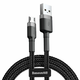 USB kabel Baseus cafule Micro USB 2A 3m sivo-crni