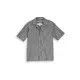 TOM TAILOR DENIM Srajca siva/svetlo siva/pegasto črna