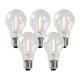 Set 5 LED žarnic E27 A60 1W 80lm 2200K