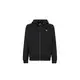 Dickies OAKPORT ZIP HOODIE BLACK Črna