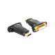 Delock 65467 HDMI muško > DVI 24+5 pin ženski adapter