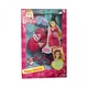 Barbie Igrača tipa lutka Barbie Glamtastic z dodatki, (5000560195)