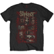 Slipknot Unisex majica Sketch Boxes (Back Print) M
