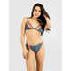 Rip Curl Wave Shapers Stripe Bikini Set real teal