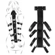 SuperLove Behind-Back Adjustable Harness Black