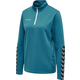 ženski športni pulover hmlAUTHENTIC HALF ZIP SWEATSHIRT