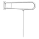 SAPHO Sklopno madlo z oporno nogo 813 mm, bela - Handicap LUCY serija, GEDY