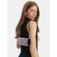 PINKO Ročna torba Love Tiny Brids Wallet C AI 25-26 PCPL 103765 A20D Srebrna