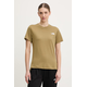 THE NORTH FACE Funkcionalna majica FLEX svetlo rjava / bela